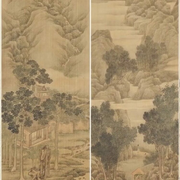 미술관소장품강좌 (안중식 An CHoongsik, 산수 Landscape, 1912)