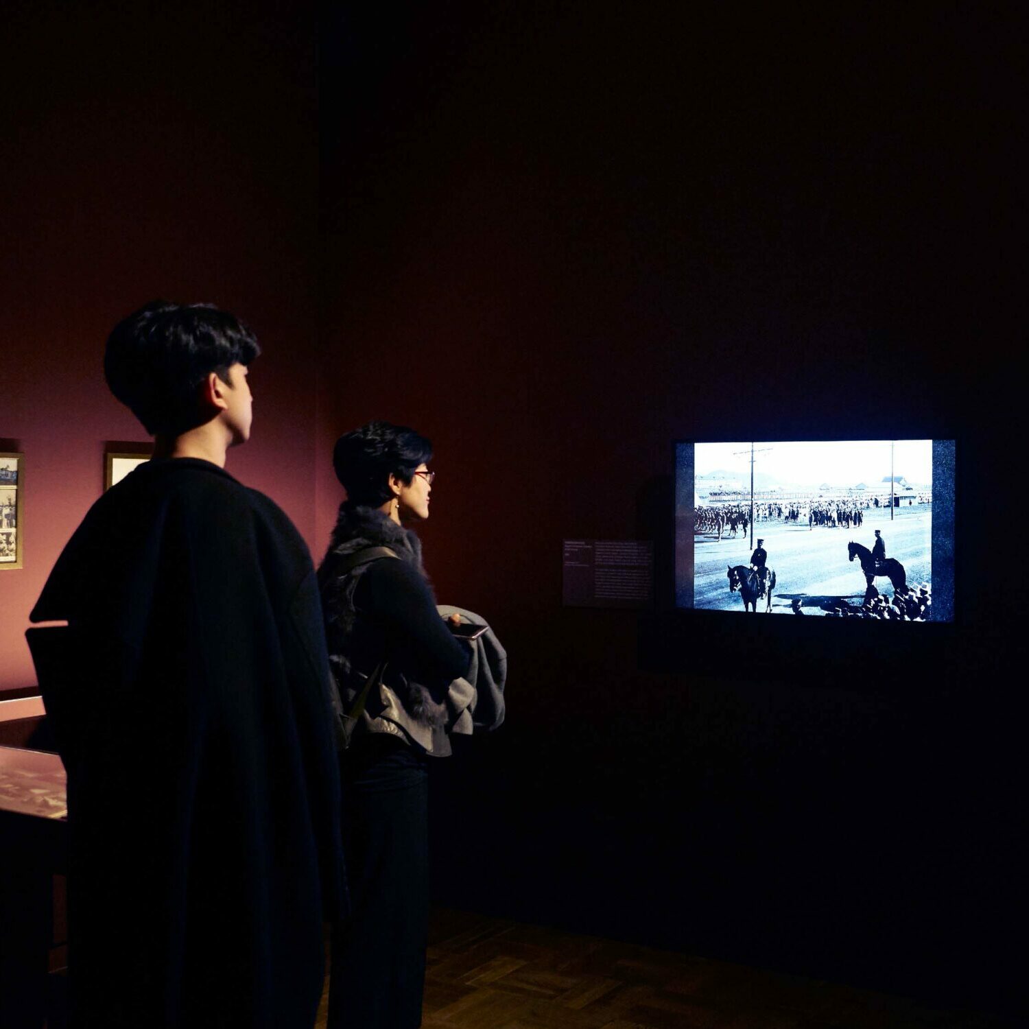 대한제국의 미술, 빛의 길을 꿈꾸다 | '아카이브 사진' 미디어 설치